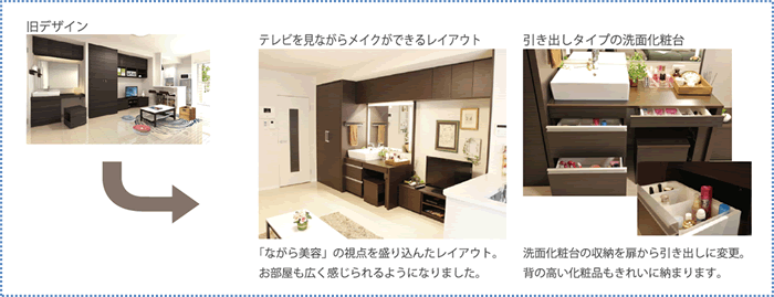 「現代女性のライフスタイルに合った部屋」を実現