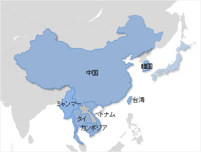 中国、カンボジア、ミャンマー 現地法人・支店営業開始のお知らせ